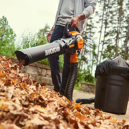 Trivac 620-CFM 70-MPH Corded Electric Handheld Leaf Blower